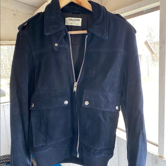 Leonard suede show bomber jacket - Picture 2 of 9